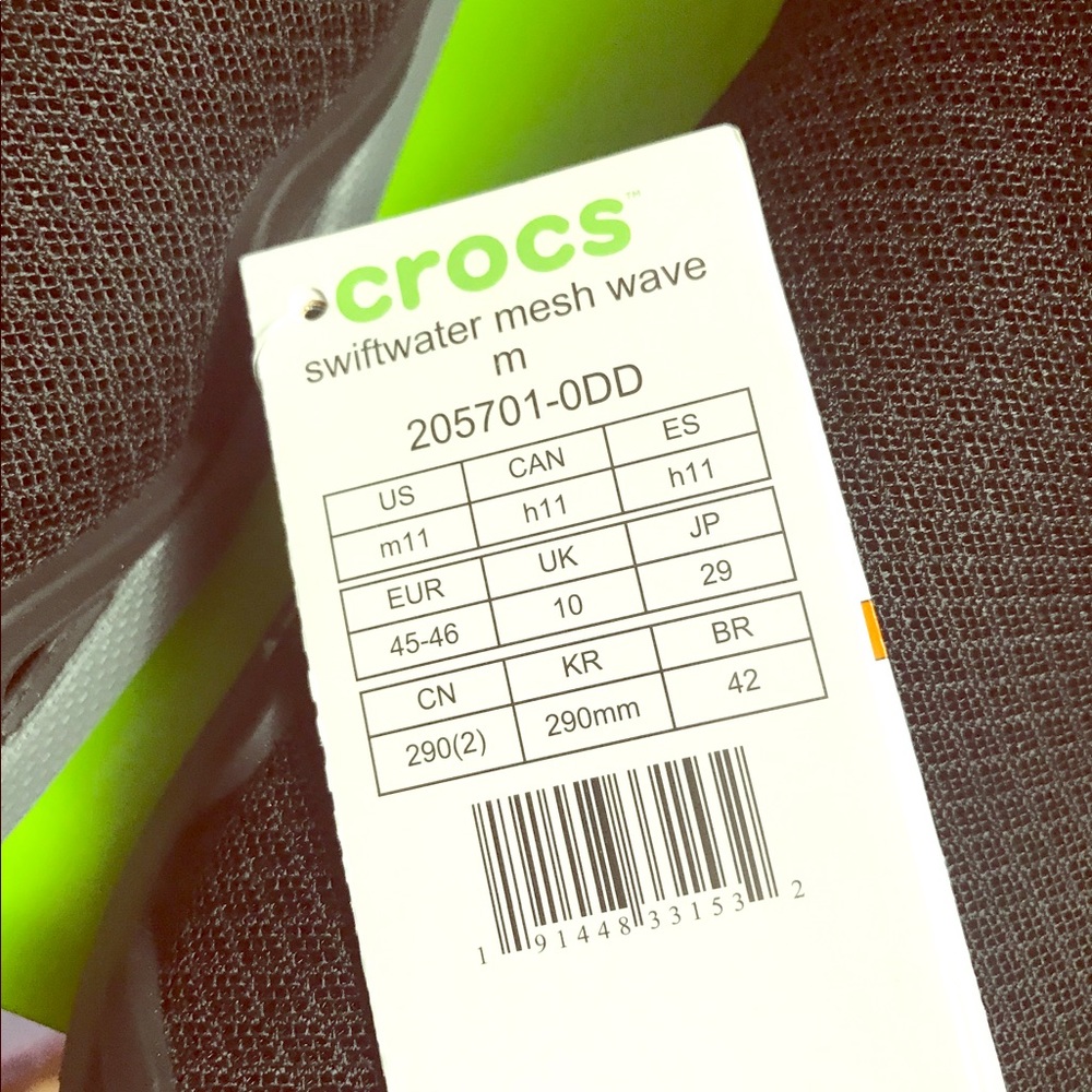 *Host Pick!* New with tags!🏷 Men’s Crocs swift-water sandal - Picture 8 of 8